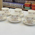 طقم شاي بورسلين