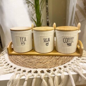 طقم توابل بورسلين